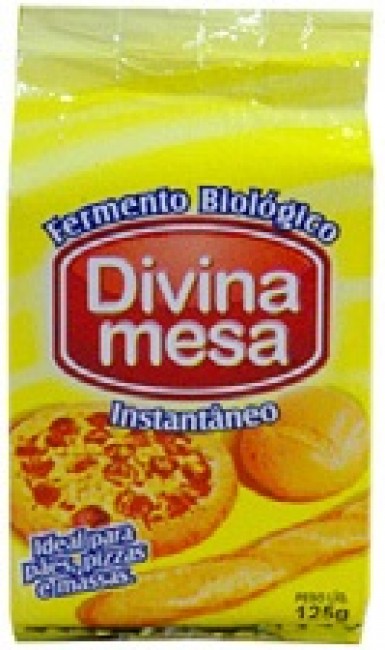 FERMENTO BIOLÓGICO INSTANTÂNEO DIVINA MESA 125 gr